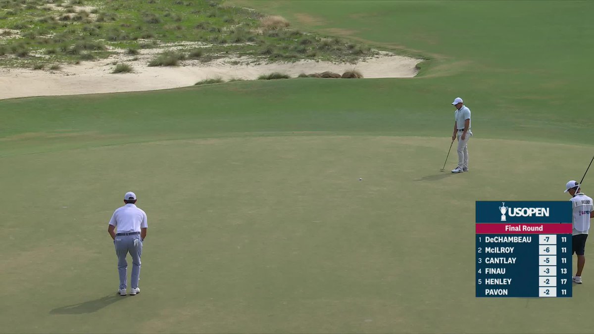 The putter is on fire for Rory McIlroy. 🔥 He cards his third birdie in his last four holes to grab a share of the lead at 7-under. #SpiderTourX