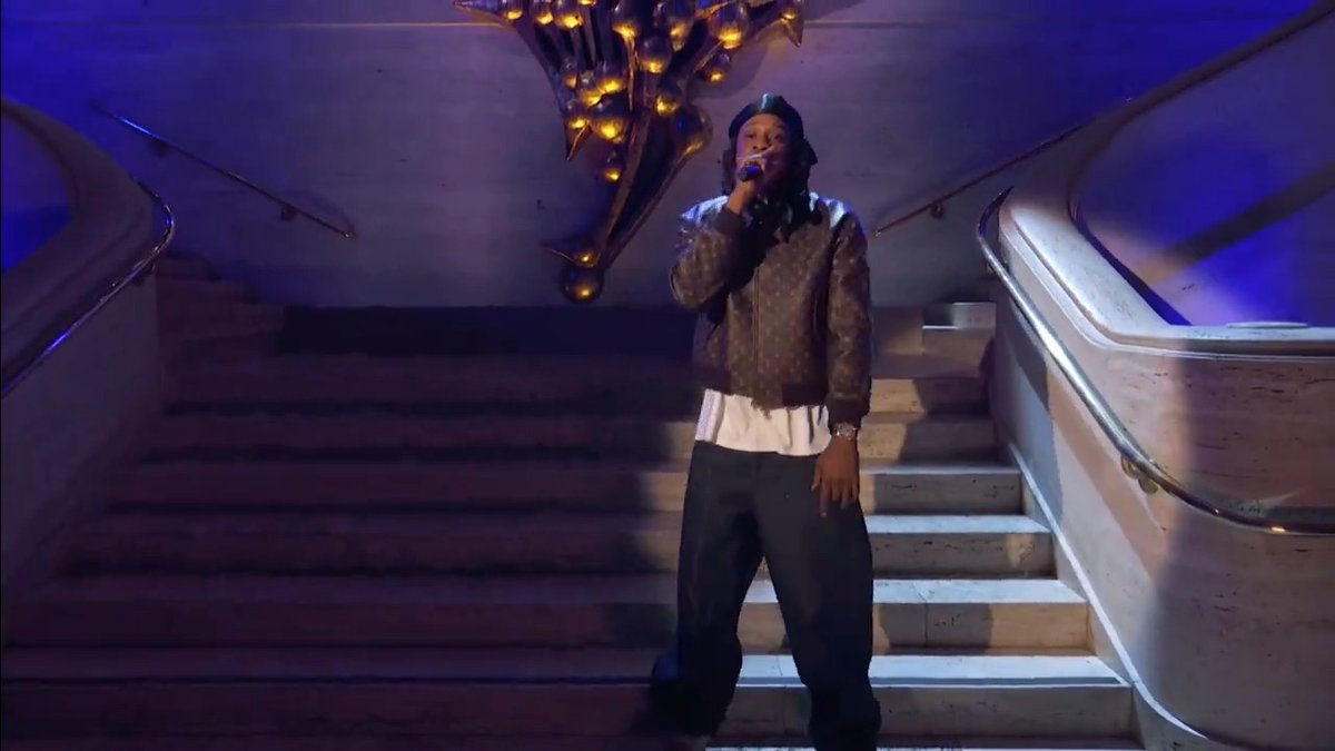 Alicia Keys and Jay-Z perform with the #HellsKitchen cast at the 2024 #TonyAwards