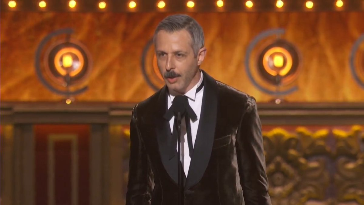Jeremy Strong’s acceptance speech for his first ever Tony Award win.