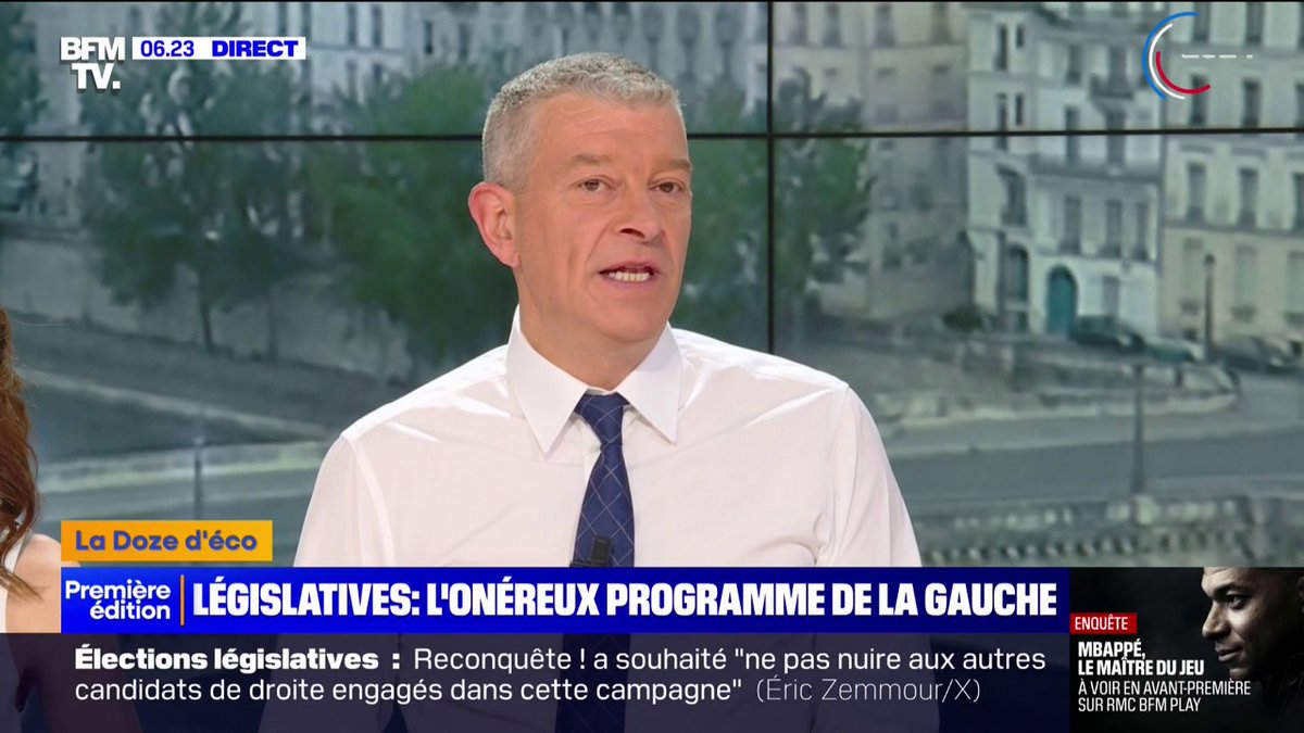Législatives: l'onéreux programme économique du Nouveau Front populaire Nicolas DOZE - LCI