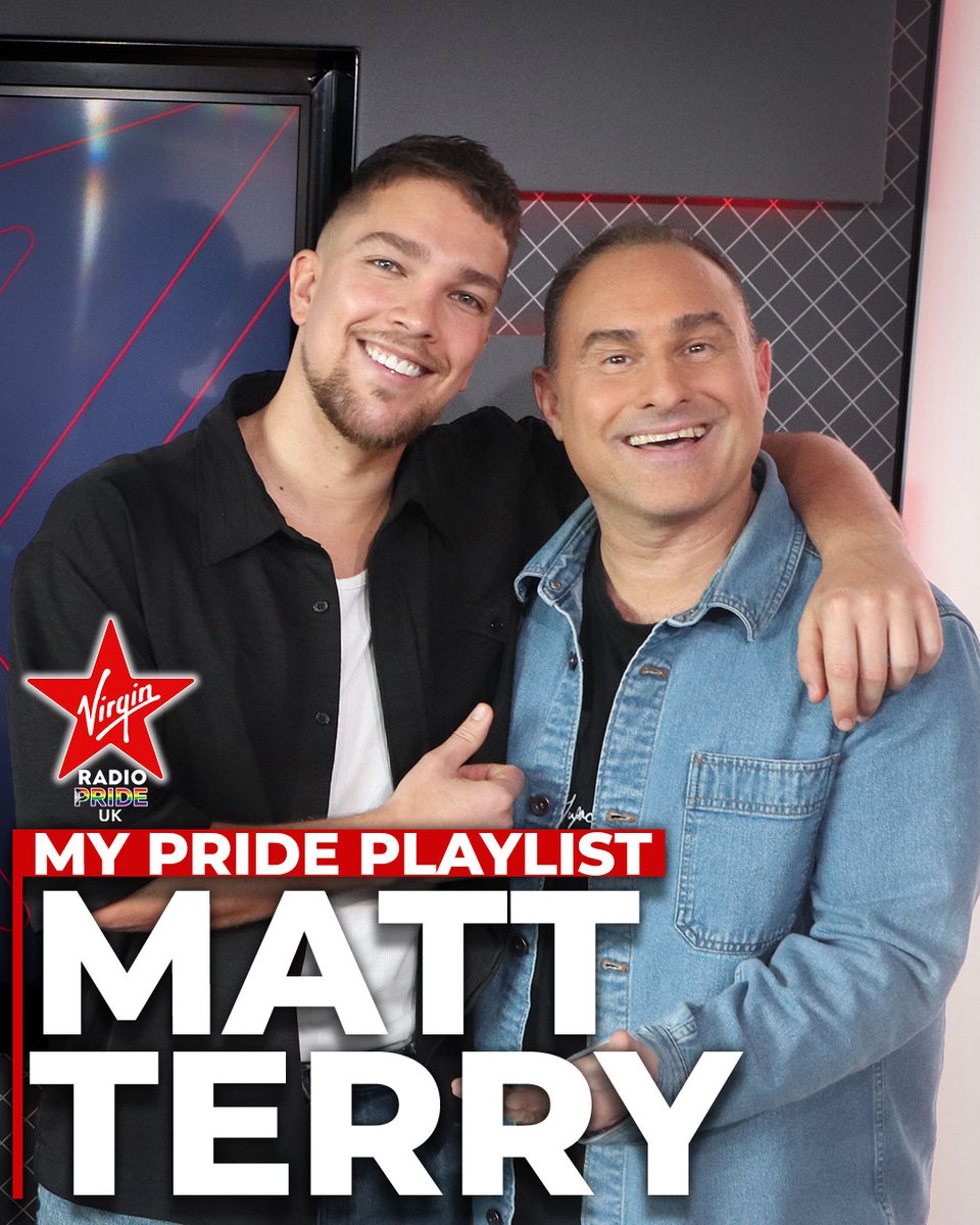 "I had a two and a half year whirlwind, then COVID happened, and that was the first time I came back to Earth" ❤️ Pop star and The X-Factor winner Matt Terry joins Steve Denyer for My Pride Playlist on Virgin Radio Pride 🏳️🌈🏳️⚧️ #MattTerry #Pride #VirginRadioUK