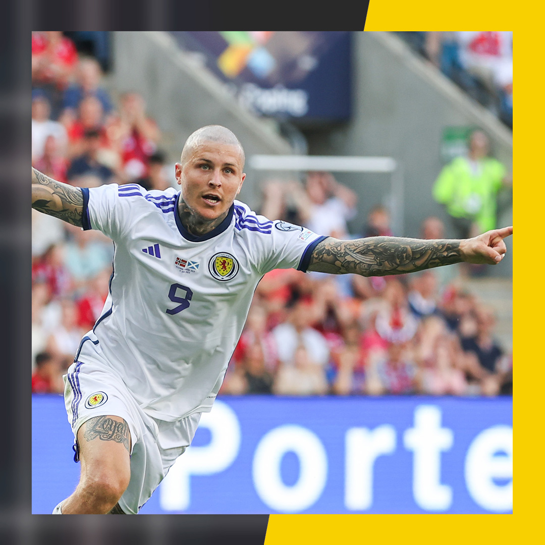 🗣️ "It's Dykes... it's McLeaaannn!" 📅 #OnThisDay last year, Lyndon Dykes and Kenny McLean sent Scotland supporters in the Ullevaal wild with two late goals in @EURO2024 qualifying. #EURO2024