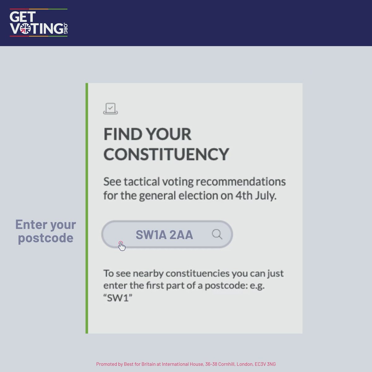 🚨 Tactical vote recommendations are now LIVE on Enter your postcode. Find out how to vote in your constituency to change the government on 4 July.