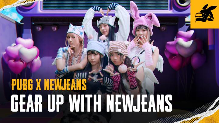 Complete the full look with the sweet PUBG x NewJeans skin collection through the ingame Workshop crafting! PUBG x NewJeans Special Crafting will be accessible until PC: July 15, 12AM / Console: July 23, 12AM (UTC) #PUBG #BATTLEGROUNDS #PUBGxNewJeans