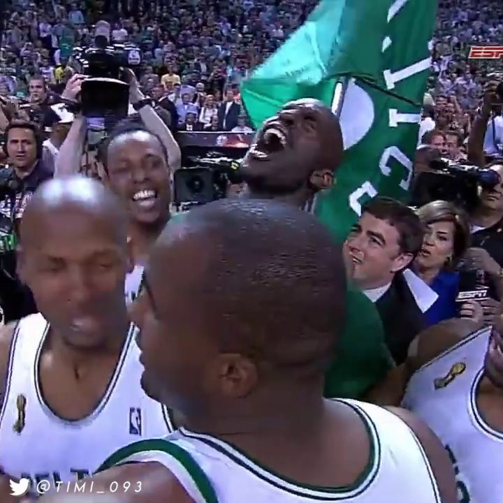 NBA FINALS GAMEDAY 😤 #otd in 2008: the Celtics bring home the 17th championship banner ☘️