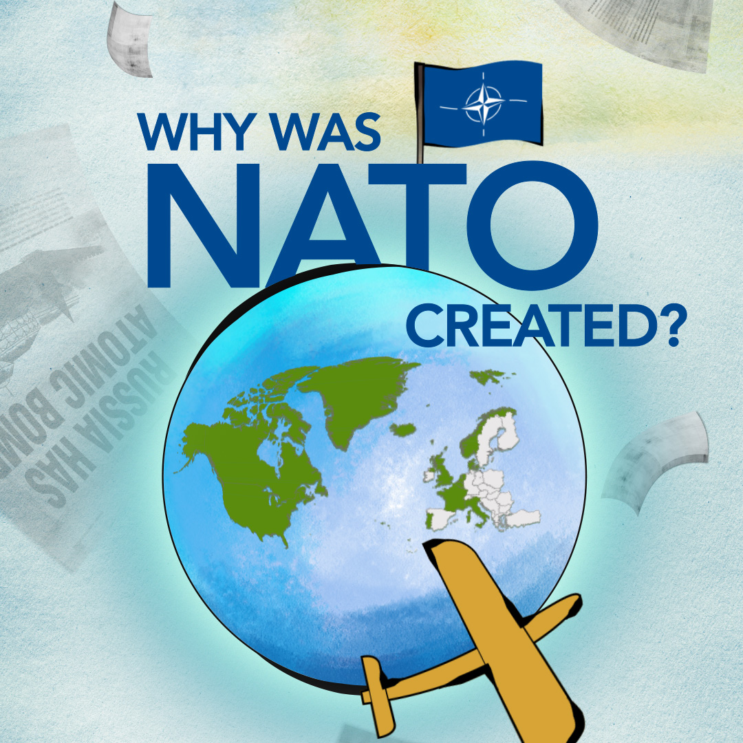 For decades, NATO has stood as a guarantee for peace in the Euro-Atlantic area. But why was NATO created in the first place? Watch to find out 👇