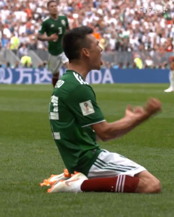 Un gol histórico. El nacimiento de un hit. EL CHUCKY LOZAAAAAAAANO. 🎶😈🇲🇽 Hirving Lozano | #CopaMundialFIFA