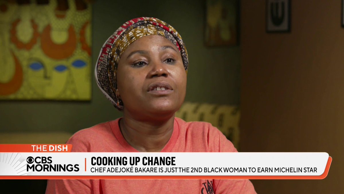 Adejokรฉ Bakare is one of only two Black women to be honored with a Michelin star. โRepresentation matters,โ she told @ramyinocencio at her London restaurant, Chishuru. โIf you see you being represented, you can say, โYes, I can go there.โโ