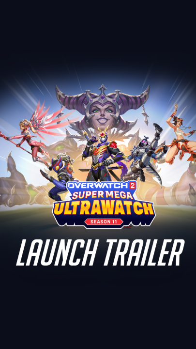 Prepare to go ULTRA with Season 11: Super Mega Ultrawatch 💪 🦸 Ultrawatch superhero-themed Battle Pass 😈 Mythic Calamity Empress Ashe 🎀 Celebrate 100M players w/ Pink Mercy and more 🗺️ New Push map Runasapi ✨ And SO much more! Hop in when Season 11 arrives June 20 🔥