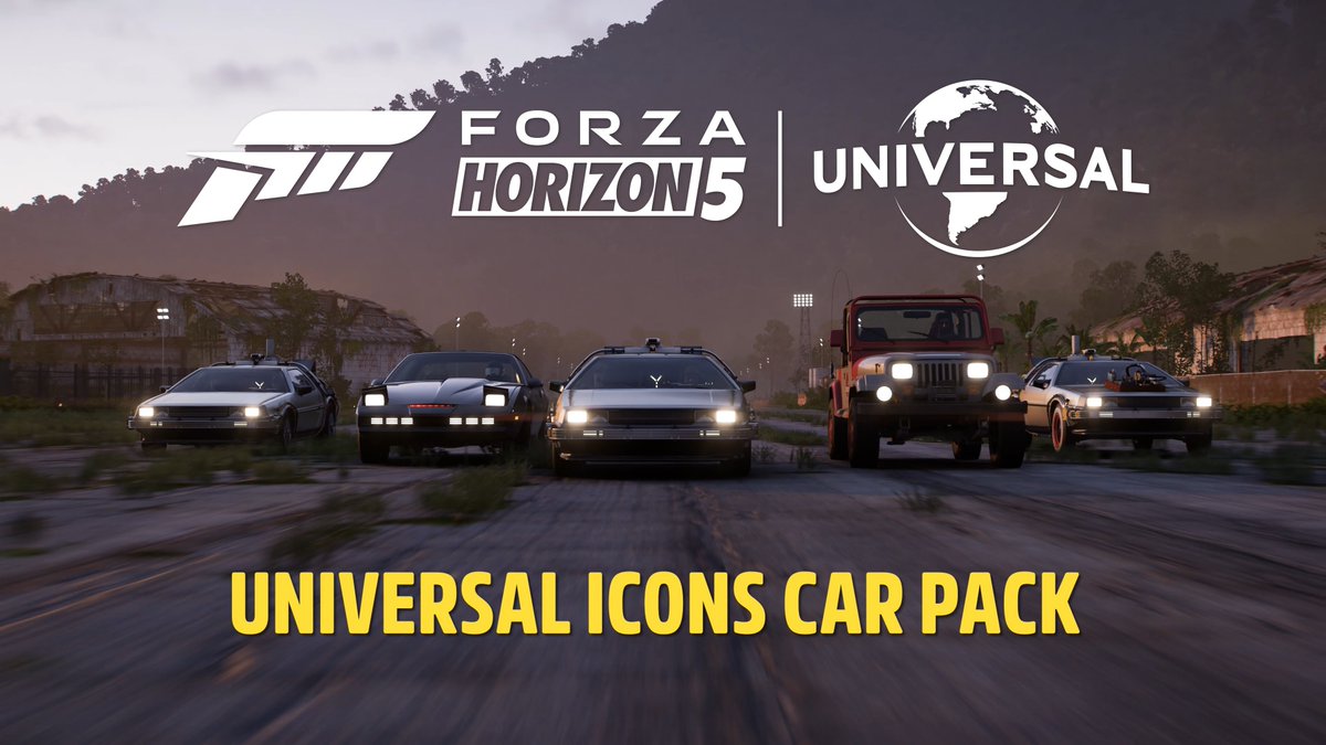Introducing the Universal Pictures Icons Car Pack, featuring cars you love from some of the biggest moments in film and TV history. Available Tuesday, June 18th.