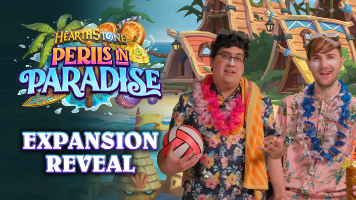 Pack your bags, because Hearthstone's premiere vacation destination awaits! 🏝️ Join the team as they reveal new cards like class-hopping Tourists, re-opening Locations, tasty Drinks, and more.