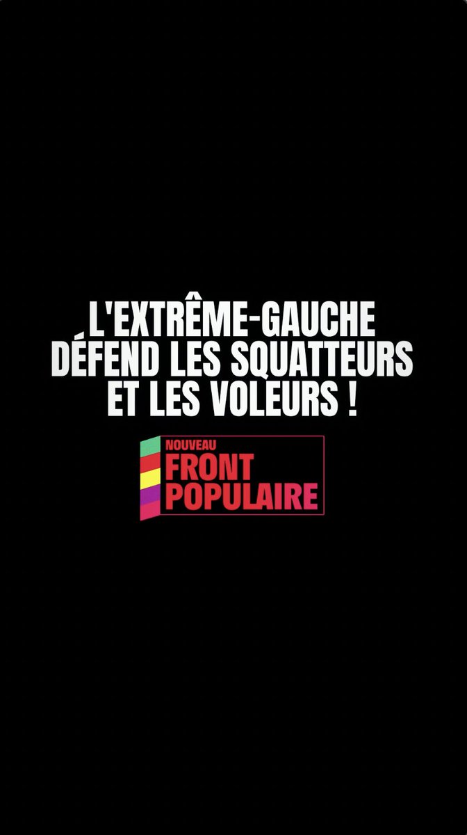 Taxer massivement, remettre en cause le droit de propriété, défendre les squatteurs face aux honnêtes gens : ce sont les priorités des candidats « Nouveau Front Populaire ». Les 30 juin et 7 juillet, faisons barrage à l'extrême gauche.