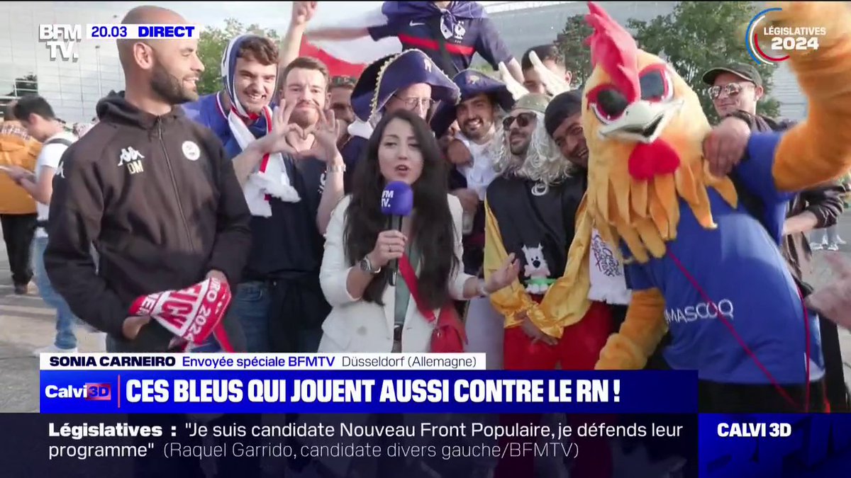"On a grand espoir en l'équipe de France": ces supporters sont prêts pour le premier match des Bleus de l'Euro 2024