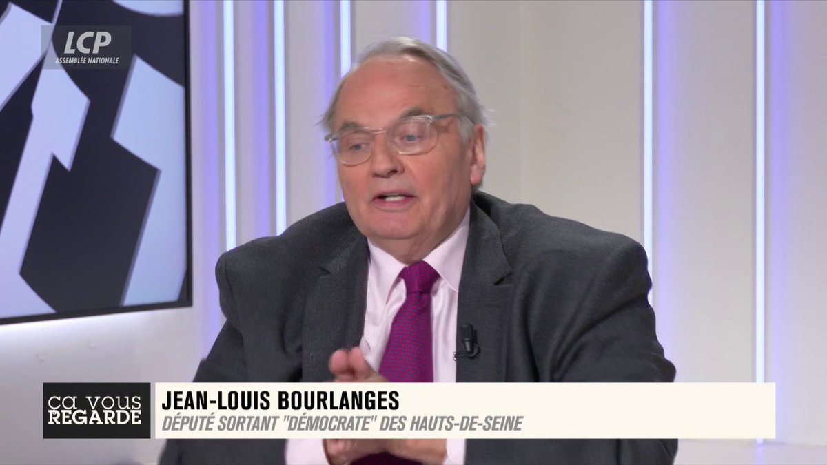 "Si vous vouliez lutter contre le RN il n'y avait qu'un seul système c'était que tous les gens derrière Glusckmann, Hollande etc fassent un accord avec le centre, les macroniens et une partie des LR", s'offusque Jean-Louis Bourlanges sur le nouveau Front populaire. #Dissolution #CVR