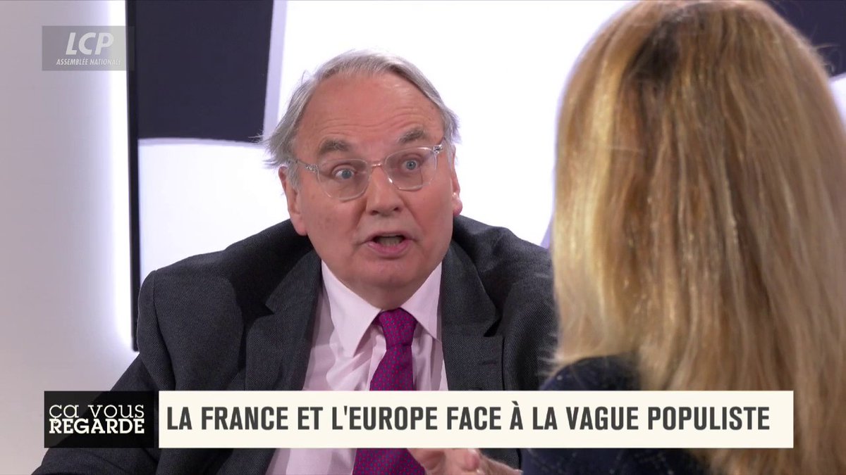 "C'est évident que le choix que représente M. Bardella est un choix qui est complétement contraire aux choix de solidarité atlantique, de solidarité avec l'Ukraine. Regardez à quel point les Russes se réjouissent de ce qu'il se passe en France", avance Jean-Louis Bourlanges. #CVR