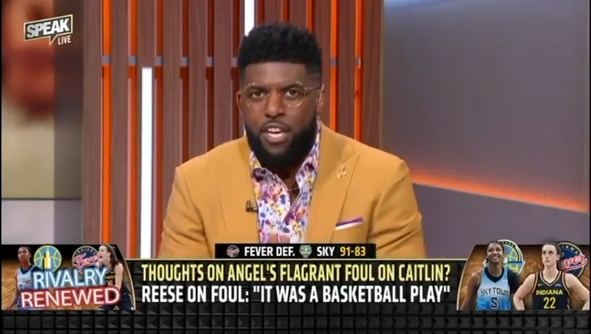 Angel Reese should not be suspended, it was a pure basketball play— so let me dispute that wild notion. But somebody gotta tell Angel it’s starting to look like she really got an issue exclusively with Caitlin Clark