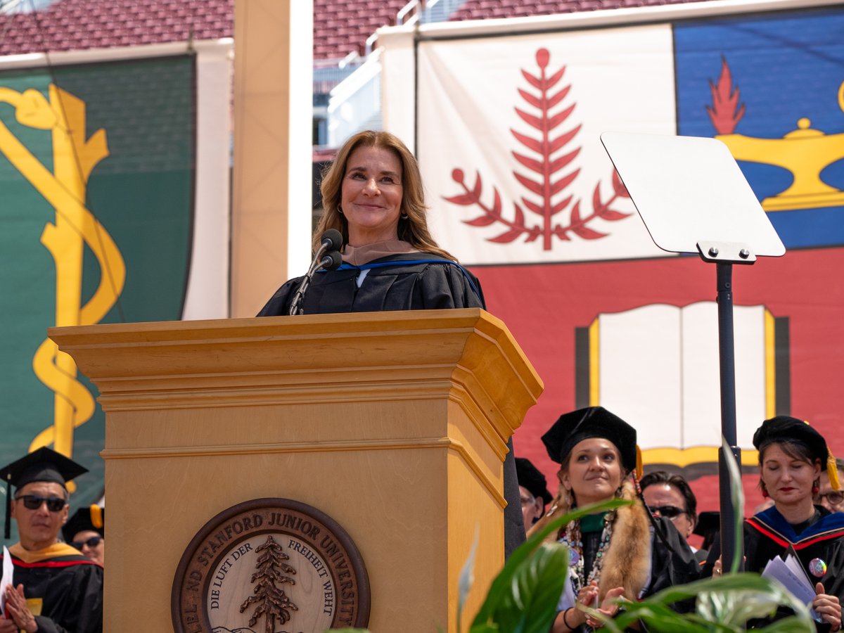 .Stanford University has always held a special place in my family’s heart, so it was an honor getting to speak at yesterday’s graduation. To every student graduating this year, I hope you remember: You’re not a wave. You’re water. Congratulations on this milestone!