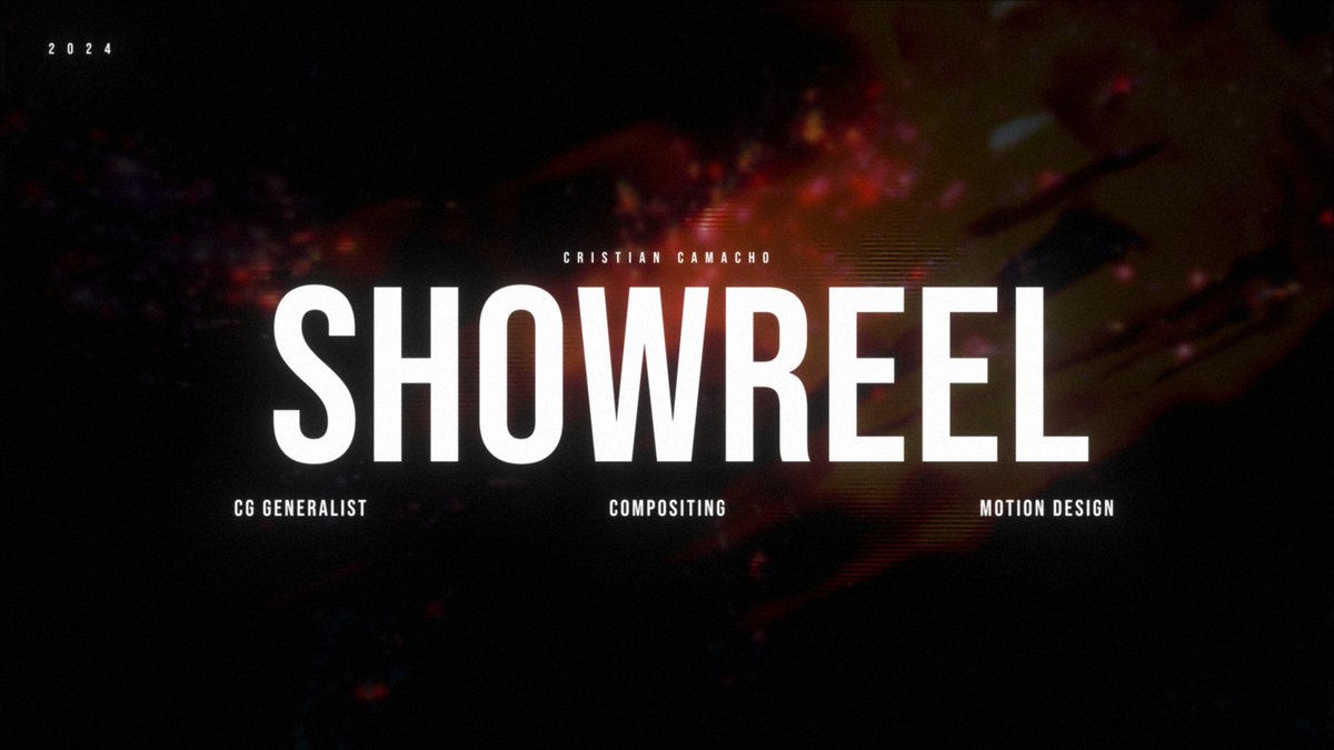 SHOWREEL 2024🎥 Hi everyone I'm Capu , a 3D Artist based in Mexico. I put together some of my most recent work and I'm excited to share it with you!