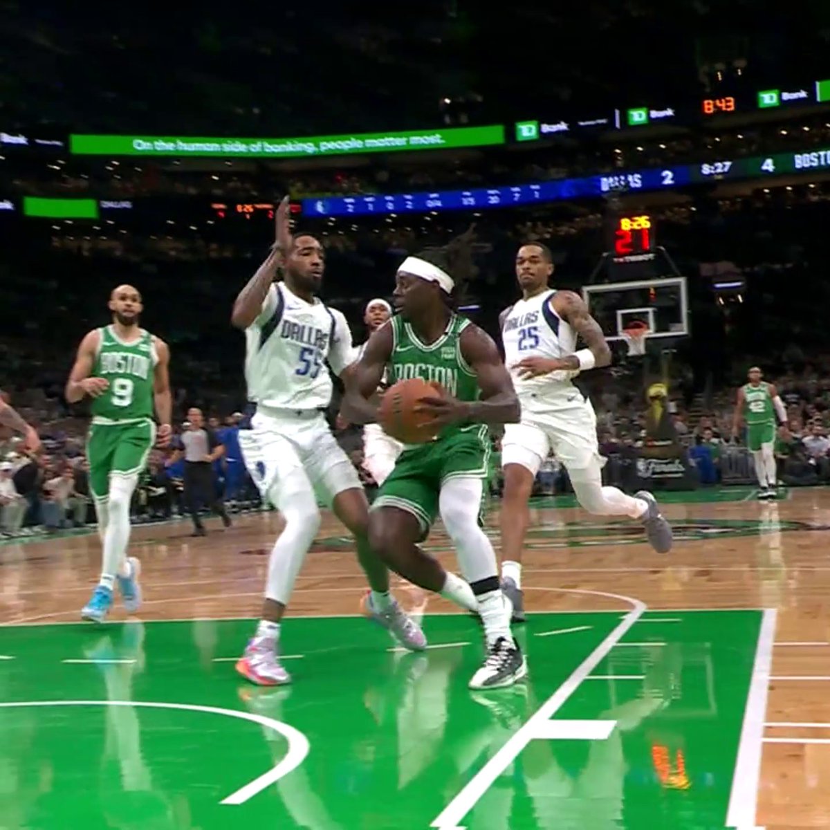 Jrue Holiday scored the Celtics' first 6 points 🔥 #NBAFinals