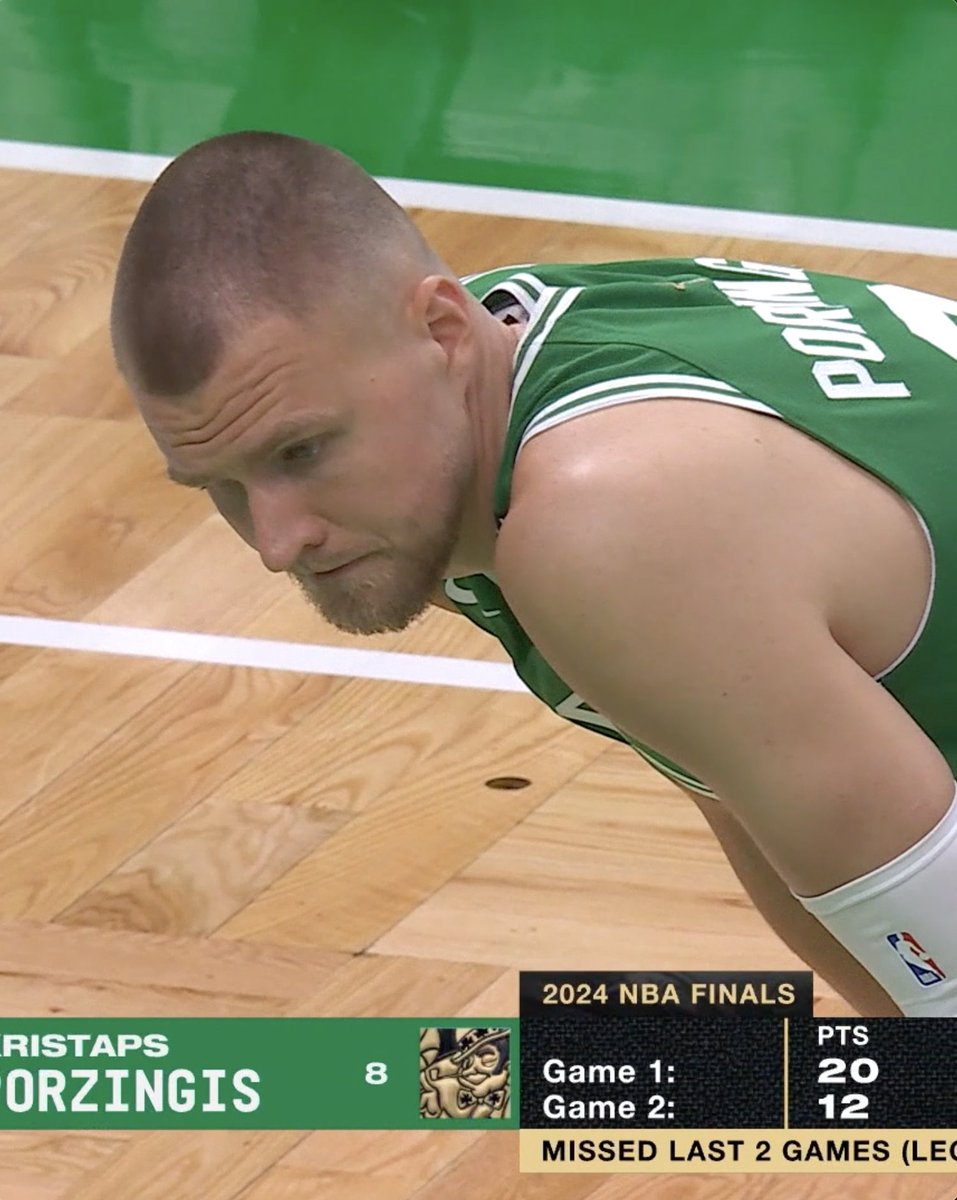 Huge ovation as Porziņģis checks in 👏