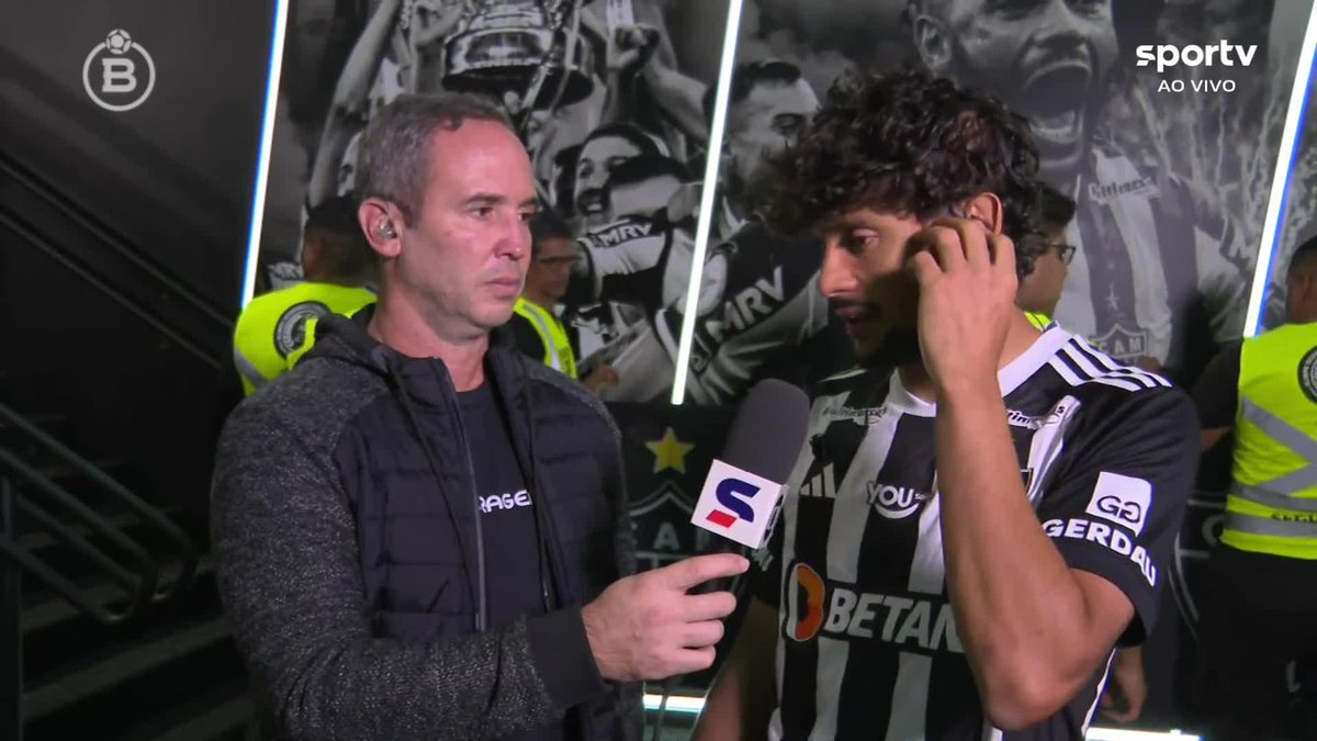 No Boleiragem, Scarpa diz que “é difícil comparar” algumas coisas no Galo com o Palmeiras: “É meio injusto; infraestrutura que eles têm é algo fora da curva”