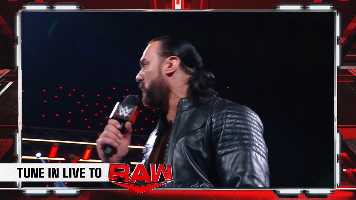 Drew McIntyre has just quit WWE and left the arena.