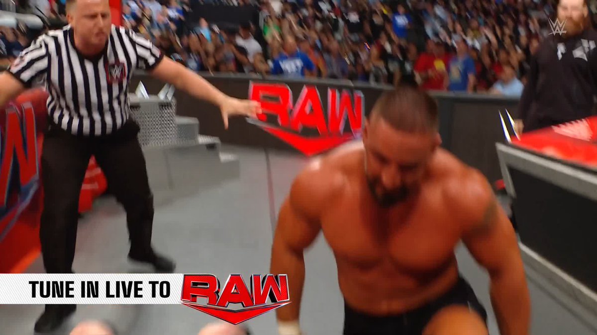 BRON BREAKKER is out to DESTROY! #WWERaw