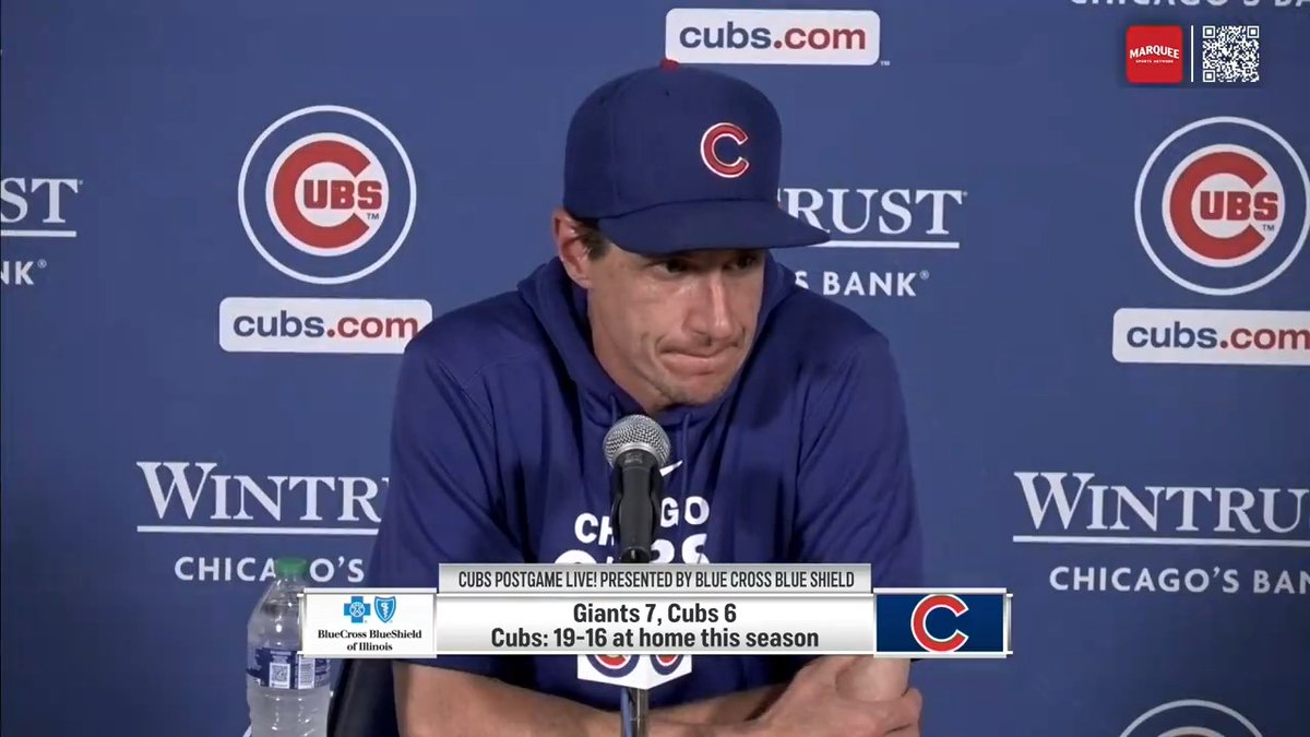 "I wouldn't anticipate doing that." Craig Counsell on removing Héctor Neris from the closer role.