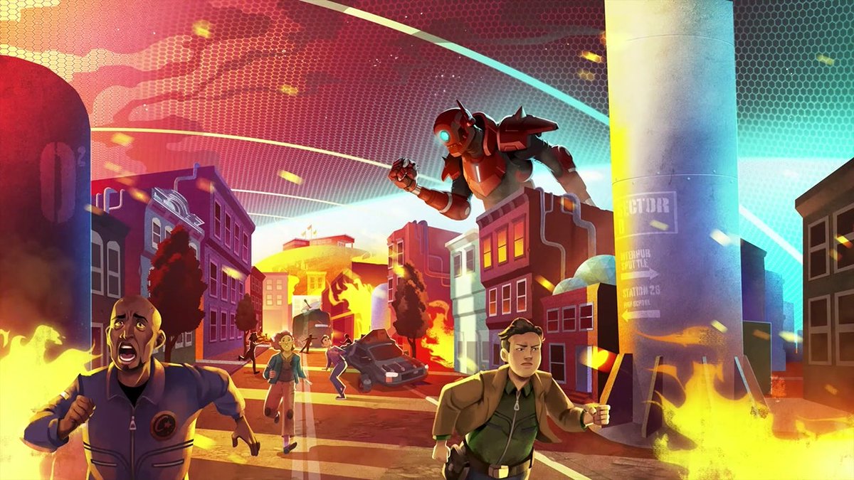 In Ra Ra Boom, follow a team of ninja cheerleaders from space fighting to save Earth from AI robots gone rogue. Ra Ra Boom is coming to Xbox and PC. #IGNSummerOfGaming