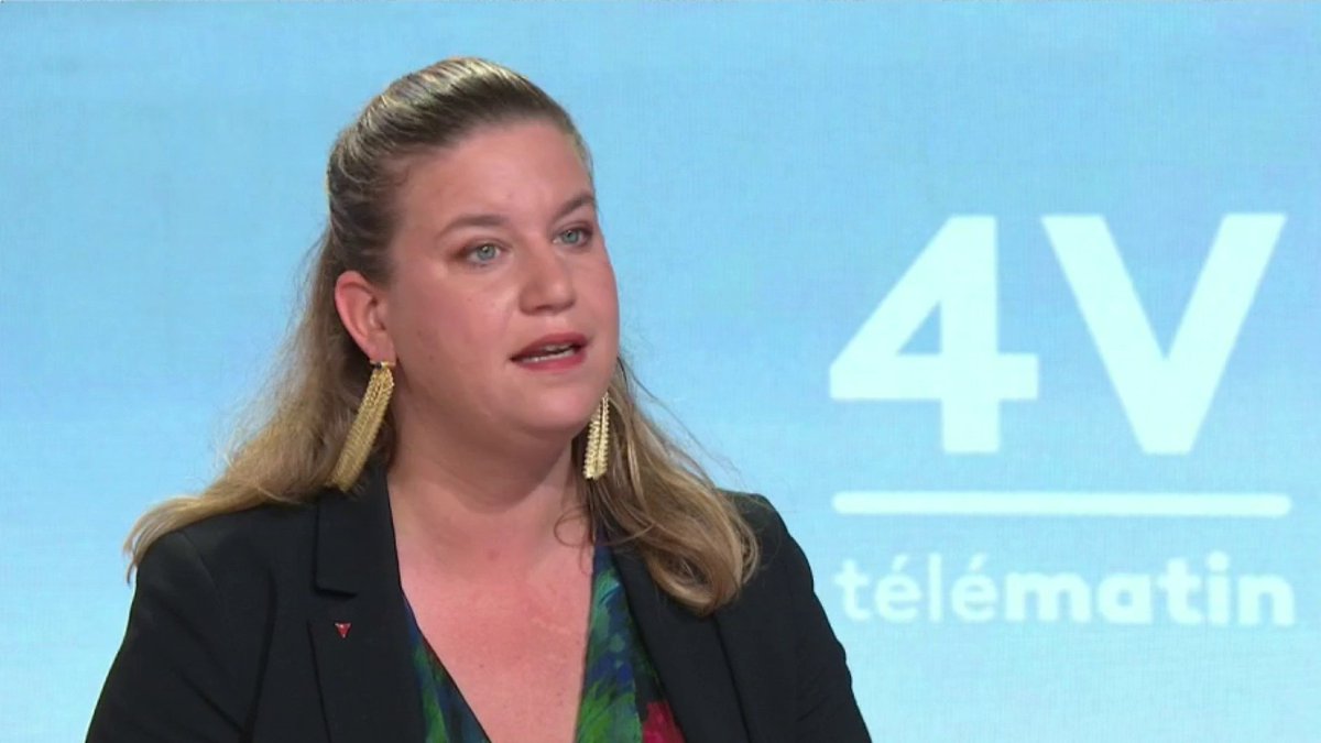 🔴🗣️ "Je suis fière d'avoir des forces antifascistes dans notre #NouveauFrontPopulaire" Mathilde Panot déclare que la candidature de Raphaël Arnault, fiché S, est "bien sûr" un choix assumé. #Les4V #legislatives2024 Mathilde Panot