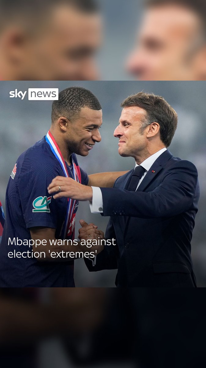 Good for Mbappe - To anyone who tells footballers to keep out of politics or “stick to football”, you’re forgetting that in a democracy, everyone has a right to get involved with discussions of how we run ourselves. That’s exactly what democracy is.