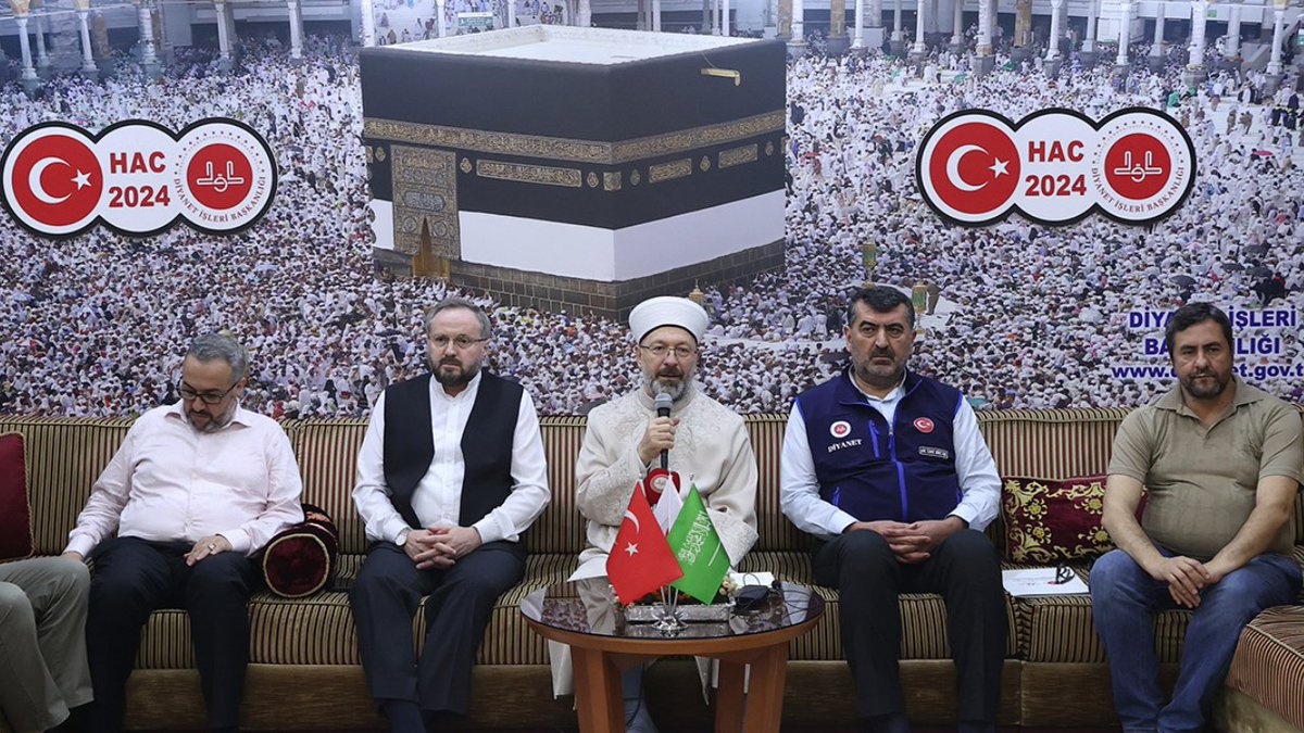 Bir tane bile vatandaşımızı Mekke’de kimseye şikayet etmedik.