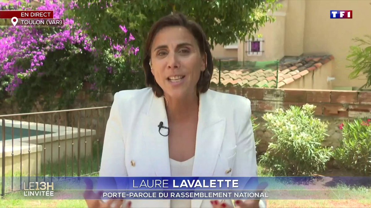 🗣️Afin de lutter contre les déserts médicaux, "nous voulons proposer aux médecins qui sont partis à la retraite de revenir travailler et de les exonérer d'impôts" et de "libéraliser le numerus clausus" : Laure Lavalette interrogée sur le programme du RN pour les législatives.
