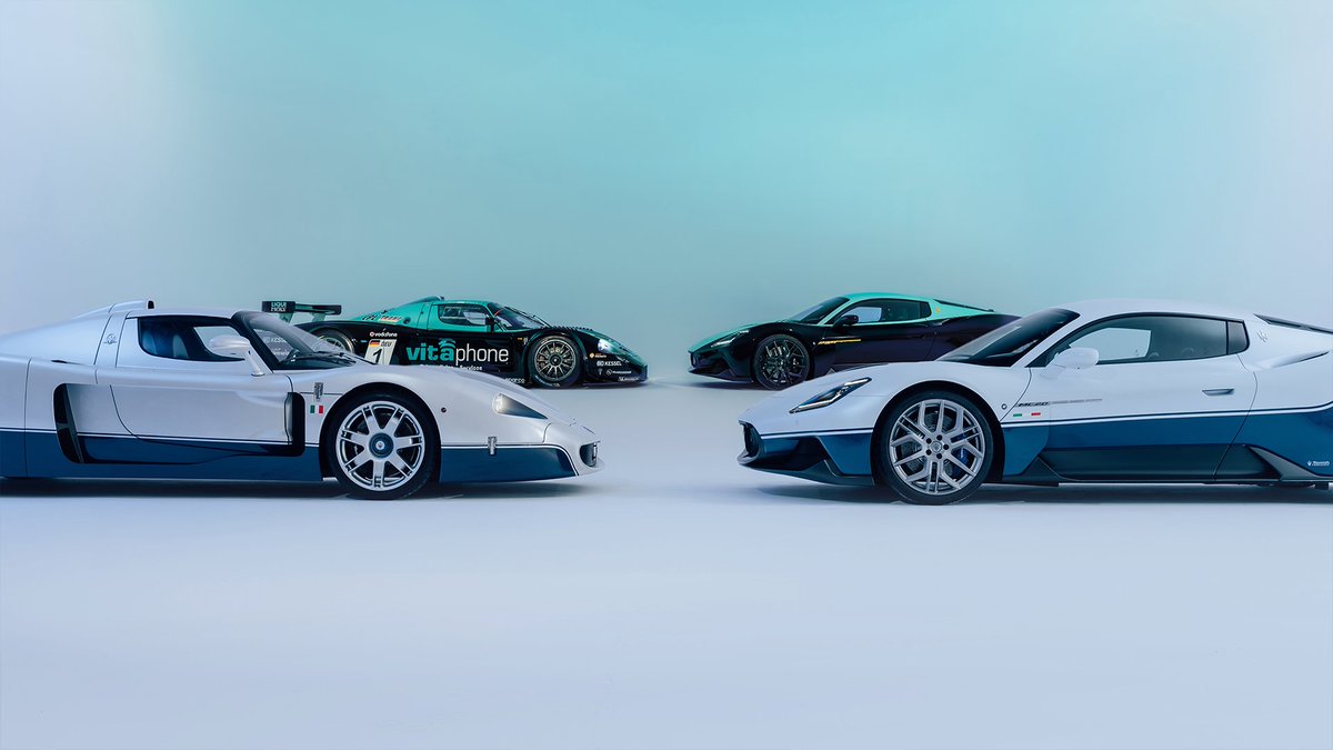 The legendary MC12 GT1 dominated races. ​ The iconic MC12 Stradale roared like nobody before on streets.​ Both marked a generation of racing hearts. ​ MC20 Icona &amp; Leggenda. Father and Son.​ #MaseratiMC20Icona #MaseratiMC20Leggenda #Maserati