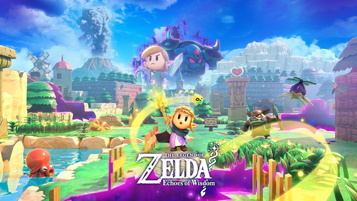 It's up to Princess Zelda to save Hyrule in a brand-new The Legend of Zelda story. The Legend of #Zelda: Echoes of Wisdom launches September 26th on #NintendoSwitch!