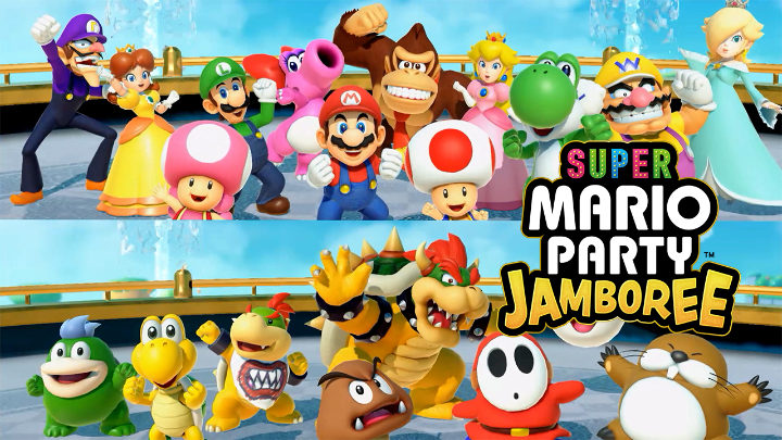 Get ready for the biggest #MarioParty yet… Super Mario Party Jamboree launches on #NintendoSwitch October 17th! Take on over 110 minigames, 7 game boards (5 new boards and 2 returning boards), and join up to 20 players head-to-head online in Koopathlon mode! #NintendoDirect