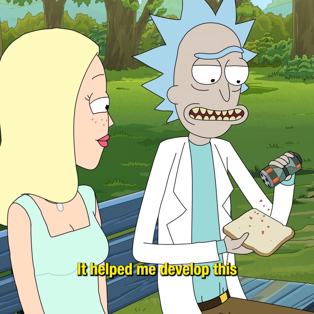 Now try Canada Geese #rickandmorty