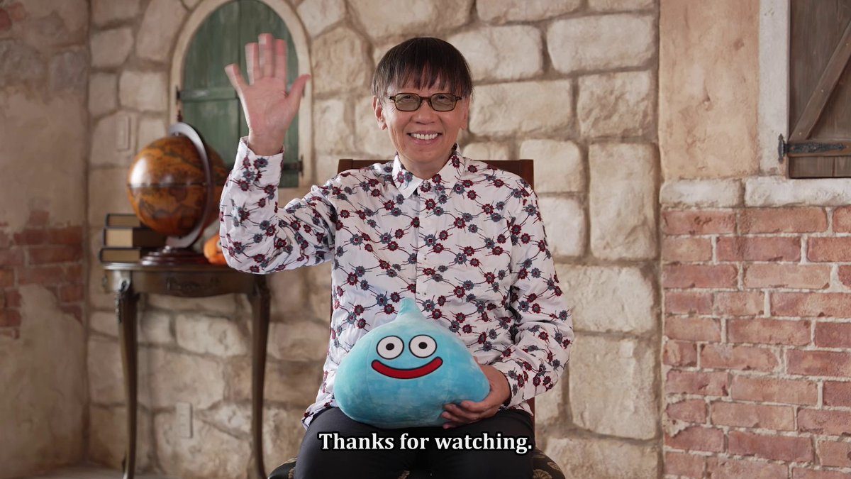 Take a look at this video message about #DragonQuest III HD-2D Remake from series creator and game designer, Yuji Horii!