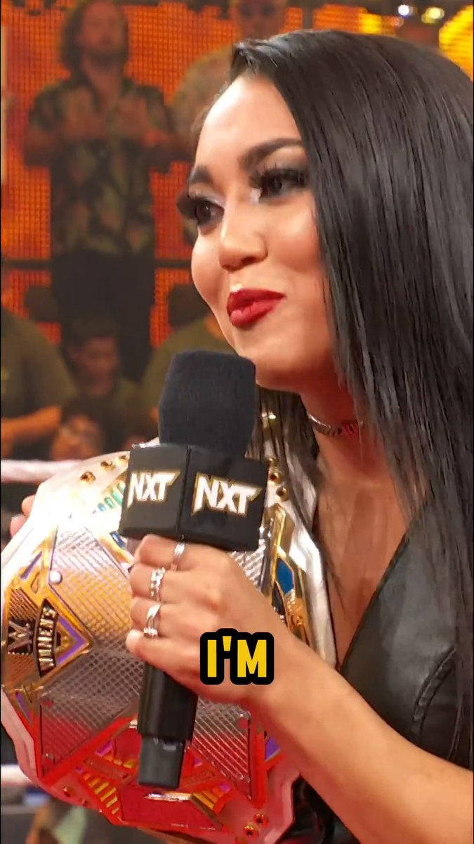 Will anyone be able to take the title away from roxanne?? 🤔 #WWENXT