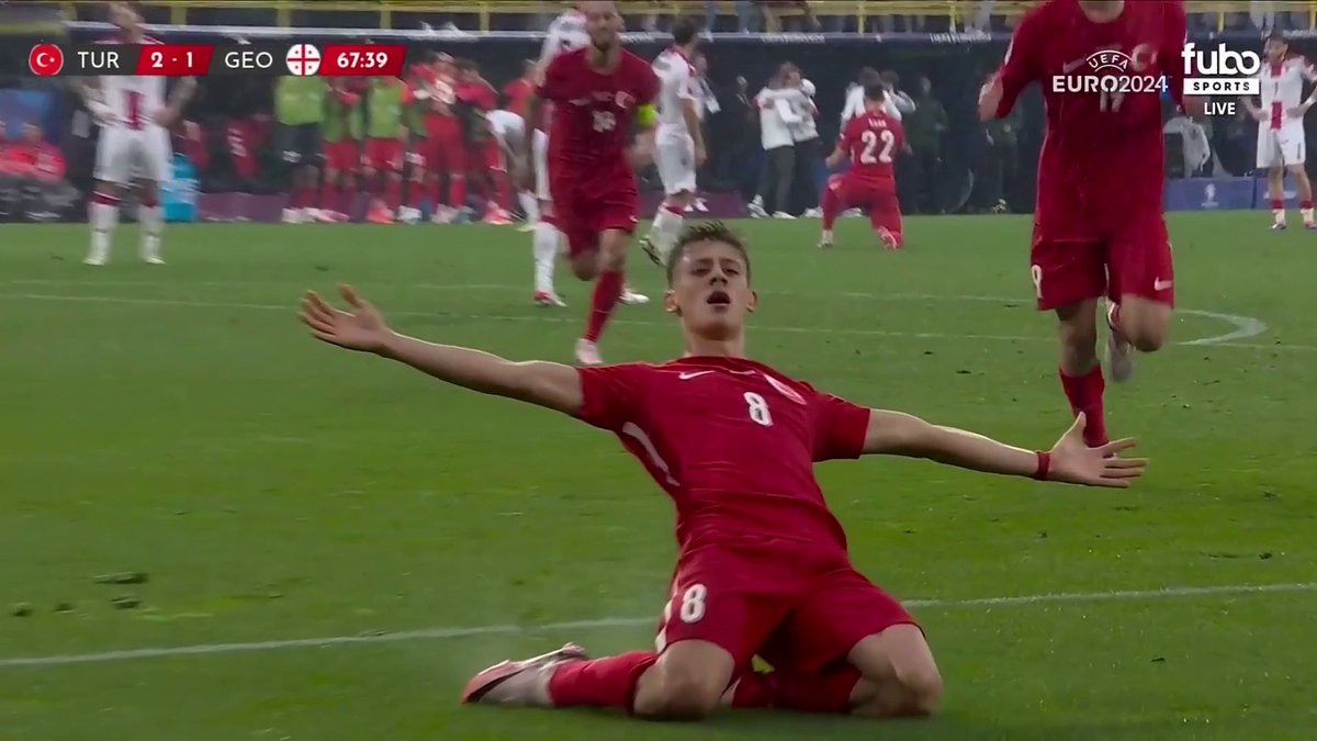 Watching this on repeat 🔁 Is this strike from Arda Güler the goal of the tournament so far?