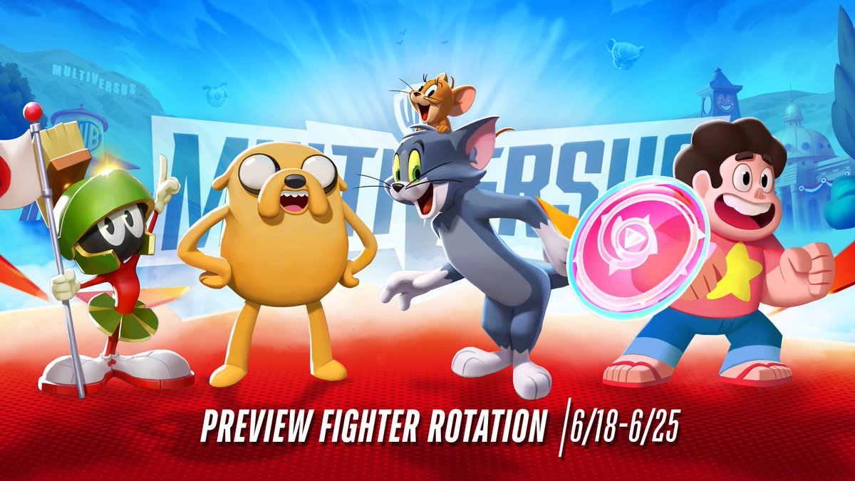 Surrender your Weekly Rotation to me, Earth Dwellers! This week's rotation is out of this world. 🌎 #MultiVersus