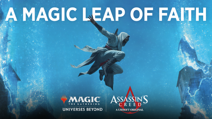 The Brotherhood joins Magic: The Gathering on July 5th. @AssassinsCreed as you've never seen it before. #MTGxAC Ubisoft