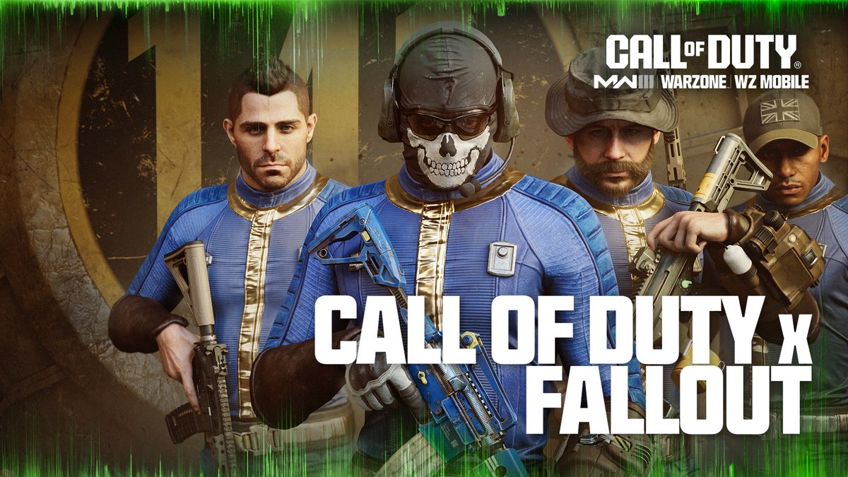 Vault Dwellers, squad up..?! The Call of Duty x Fallout bundle is available June 20: