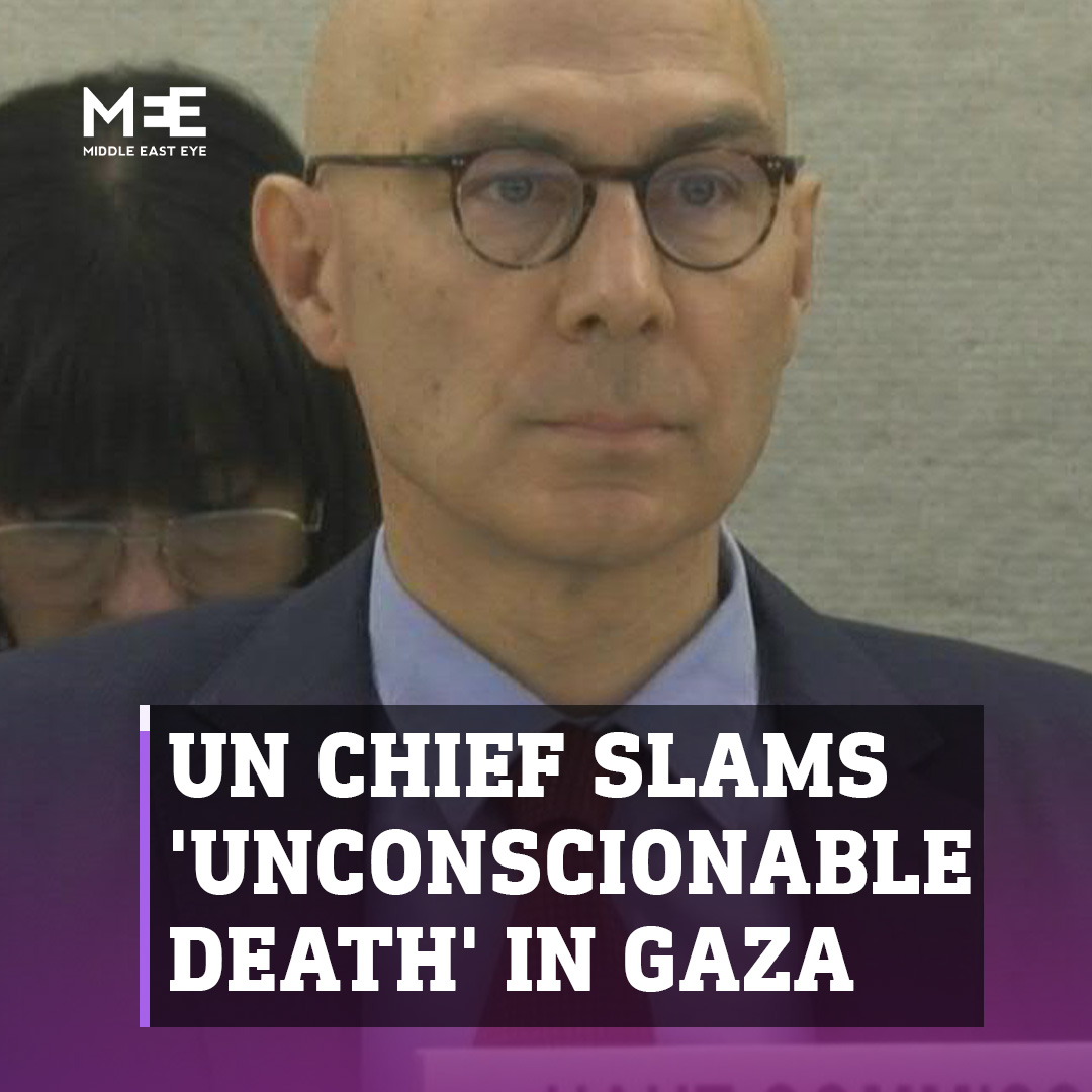 “Children shot at. Hospitals bombed...All along with hateful, divisive, and dehumanising rhetoric.” Volker Turk, the High Commissioner for Human Rights stated his dismay with the war on Gaza during the UN Human rights council assembly in Geneva on Tuesday.