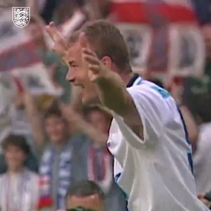 A classic goal in a classic EURO 96 fixture! #OnThisDay 28 years ago 🗓️