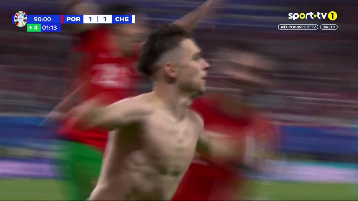 Francisco Conceição. Minuto 92. Absolute scenes.