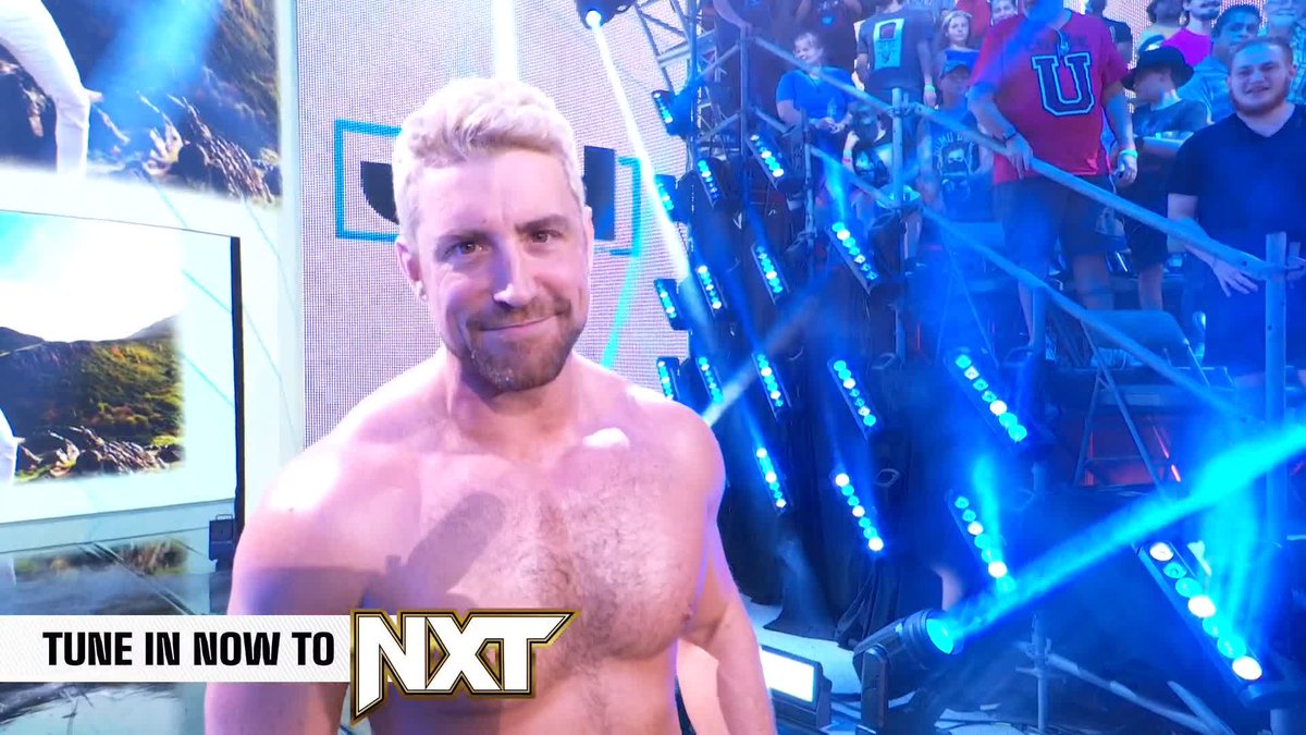 Say his name and he appears... Joe Hendry is here for the Battle Royal!!! Joe Hendry #WWENXT