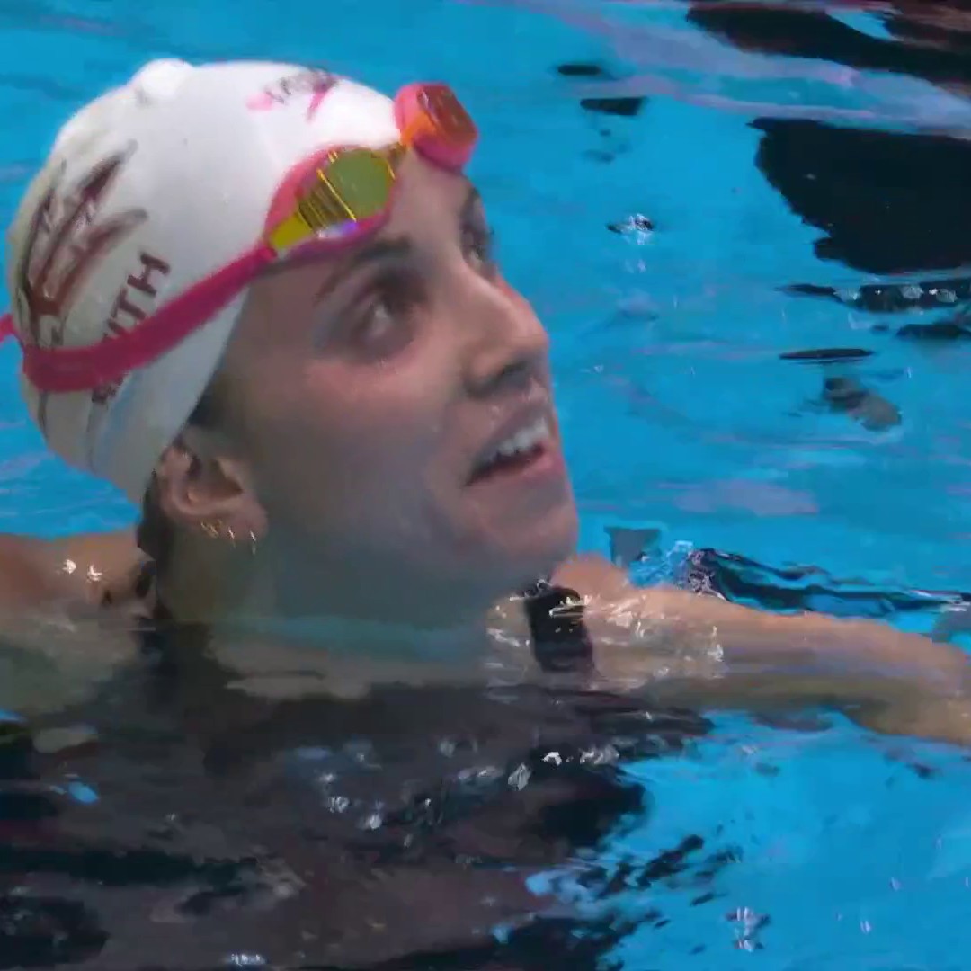 REGAN SMITH HAS DONE IT! 😱 A NEW 100m backstroke world record at #SwimTrials24.