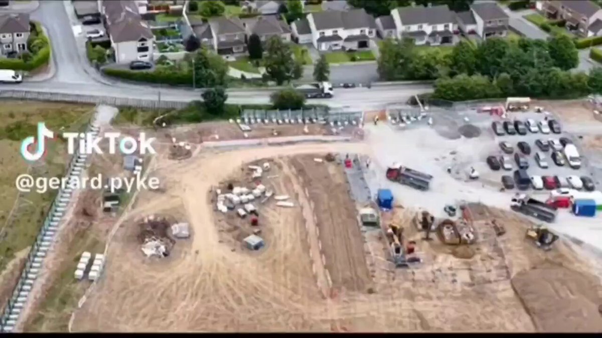 Imagine paying your mortgage your whole life … grafting, saving, striving. To wake up opposite this. An illegals plantation in Southern Ireland Plan &amp; prepare good people. This does not end quietly
