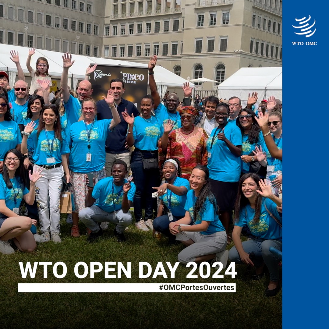 Genève, on vous aime! On 9 June, around 4,000 people joined us for Open Day, exploring the WTO's historic building and enjoying various activities. Experience the energy and excitement from this special day 👇 #PortesOuvertesOMC